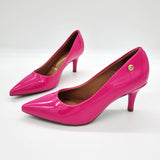 Vizzano 1185-702 Pointy Toe Pump in Pink Patent