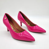 Vizzano 1185-702 Pointy Toe Pump in Pink Patent