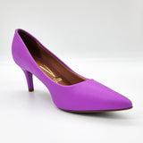 Vizzano 1185-702 Pointy Toe Pump in Purple Sun Napa