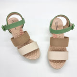 Modare 7182-104 Wedge Sandal in Green