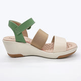 Modare 7182-104 Wedge Sandal in Green