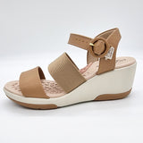 Modare 7182-104 Wedge Sandal in Tan