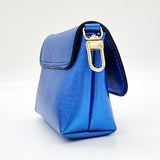 Vizzano 10047-1 Shoulder Bag in Cobalt Blue Napa Metal