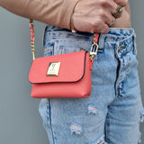 Vizzano 10047-1 Shoulder Bag in Coral Elegance