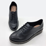 Beira Rio 4174-419 Brogue Flat in Black