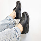 Beira Rio 4174-419 Brogue Flat in Black