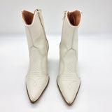 Vizzano 3070-108 Pointy Toe Ankle Boot in Off White Napa