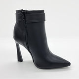 Vizzano 3102-101 High Heel Boot in Black Napa