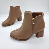 Modare 7078-101 Low Heel Ankle Boot in Taupe