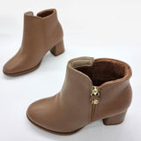 Modare 7078-101 Low Heel Ankle Boot in Taupe