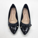 Beira Rio 4136-1102 Pointy Toe Flat in Black