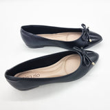 Beira Rio 4136-1102 Pointy Toe Flat in Black