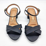 Vizzano 6291-927 Block Heel Sandal in Black Napa