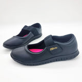 Actvitta 4202-549 Slip on Velcro Strap Sneaker in Black