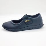 Actvitta 4202-549 Slip on Velcro Strap Sneaker in Black
