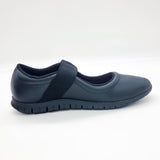 Actvitta 4202-549 Slip on Velcro Strap Sneaker in Black