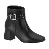 Vizzano 3098-103 Block Heel Boot in Black Napa