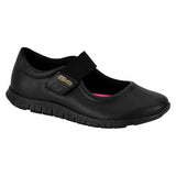 Actvitta 4202-549 Slip on Velcro Strap Sneaker in Black