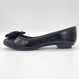 Moleca 5027-1445 Round Toe Ballerina Flat in Black
