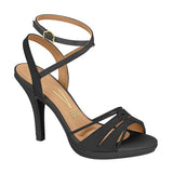 Vizzano 6210-1033 High Heel Strappy Sandal in Black