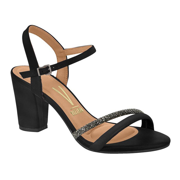 Vizzano 6262-1009 Block Heel Sandal in Black
