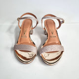 Vizzano 6291-900 Low Heel Sandal in Golden Glitter