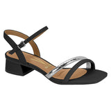 Vizzano 6454-116 Low Heel Sandal in Black