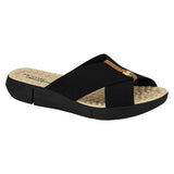 Modare 7142-101 Slip On Sandal in Black