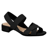 Modare 7169-112 Block Heel Strappy Sandal in Black