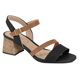 Modare 7172-101 Block Heel Sandal in Black