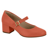 Modare 7388-102 Block Heel Mary-Jane Pump in Cinnamon