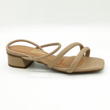 Vizzano 6454-108 Low Heel Sandal in Beige