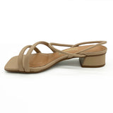 Vizzano 6454-108 Low Heel Sandal in Beige