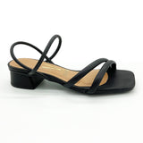 Vizzano 6454-108 Low Heel Sandal in Black