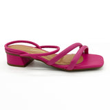 Vizzano 6454-108 Low Heel Sandal in Pink