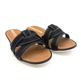 Moleca 5297-474 Slip-on Flat Sandal in Black