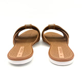 Moleca 5297-474 Slip-on Flat Sandal in Gold Glow