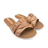 Moleca 5297-474 Slip-on Flat Sandal in Rose Gold Glow