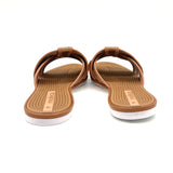 Moleca 5297-474 Slip-on Flat Sandal in Rose Gold Glow