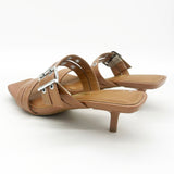 Vizzano 6518-103 Kitten Heel Mule in Nude Patent