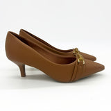 Vizzano 1122-887 Kitten Heel Pointy Toe Pump in Camel
