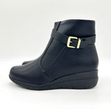 Modare 7085-101 Flat Ankle Boot in Black