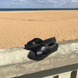 Beira Rio 8387-501 Slip-on Sandal in Black Napa
