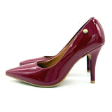 Vizzano 1184-1101 Pointy Toe Pump in Cherry Patent