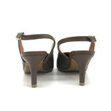 Vizzano 1185-700 Mid Heel Slingback in Cappuccino Napa