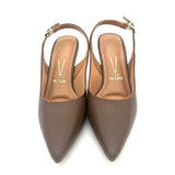 Vizzano 1185-700 Mid Heel Slingback in Cappuccino Napa