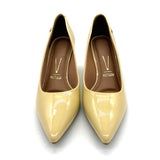 Vizzano 1185-702 Pointy Toe Pump in Butter Patent