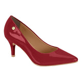Vizzano 1185-702 Pointy Toe Pump in Cherry Patent