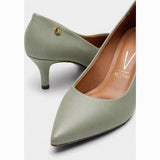 Vizzano 1185-702 Pointy Toe Pump in Sage Green Napa