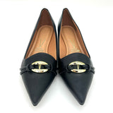 Vizzano 1206-1004 Pointy Toe Flat in Black